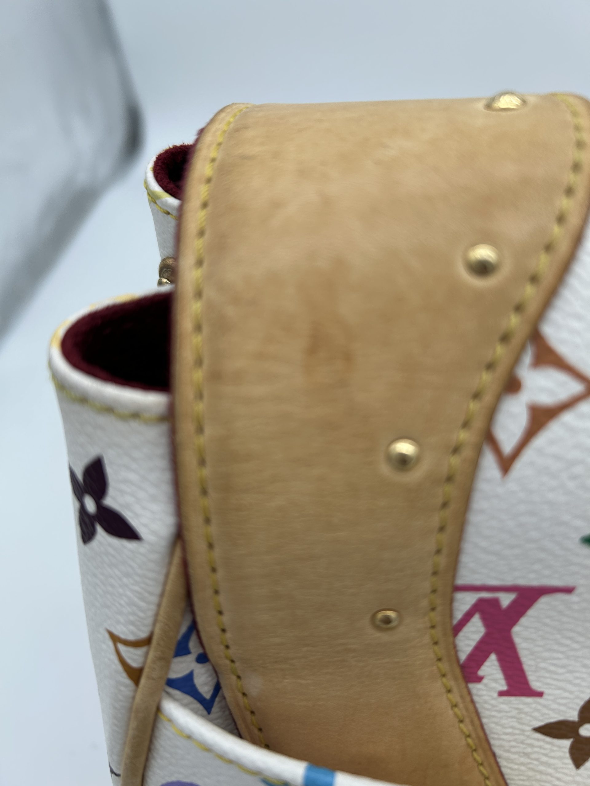 Louis Vuitton Beverly in White Takashi Murakami - - Image 5