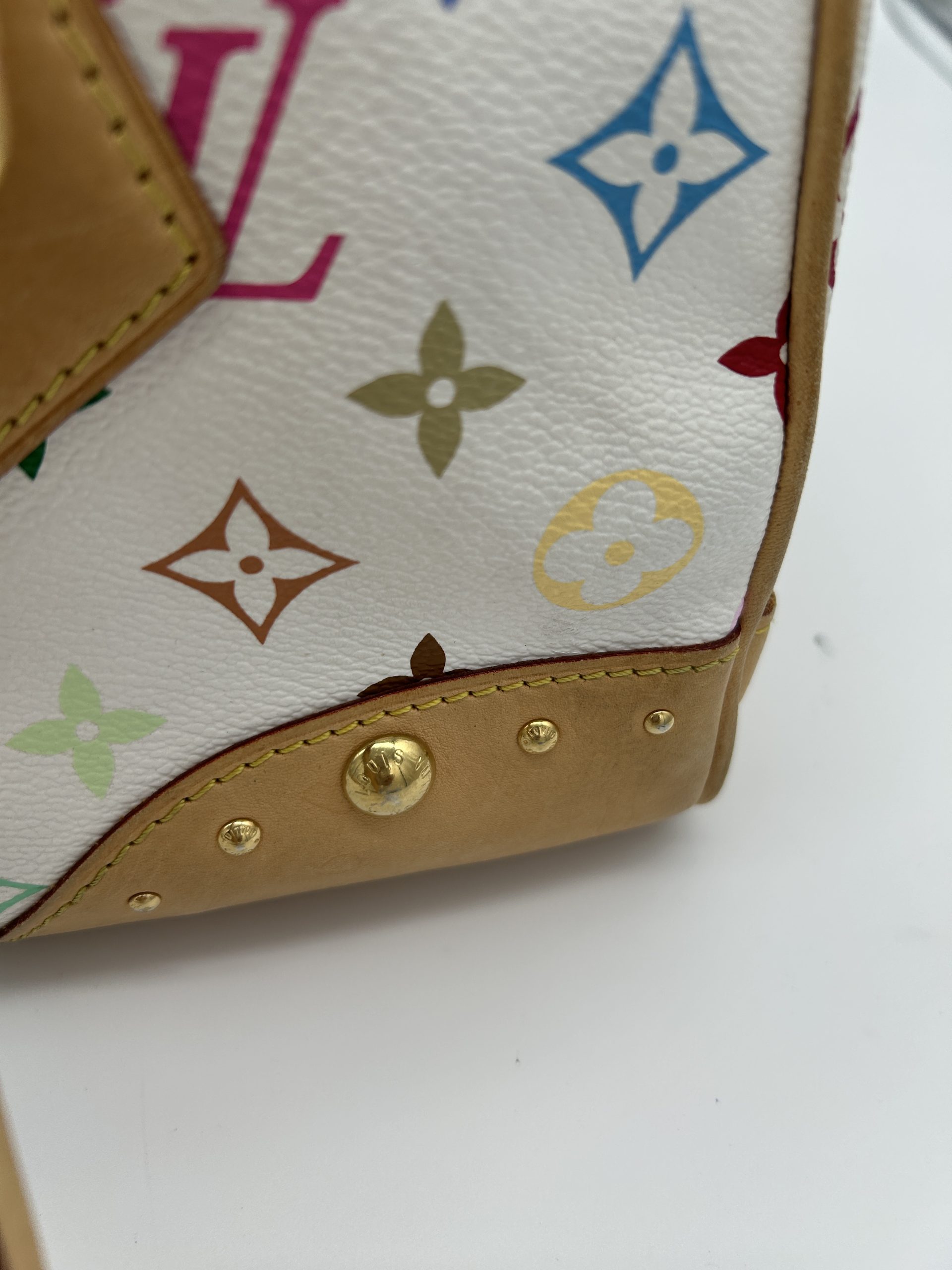 Louis Vuitton Beverly in White Takashi Murakami - - Image 3