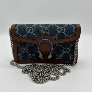 Gucci Super Mini Denim Dionysus Ser:476432-xx59 -