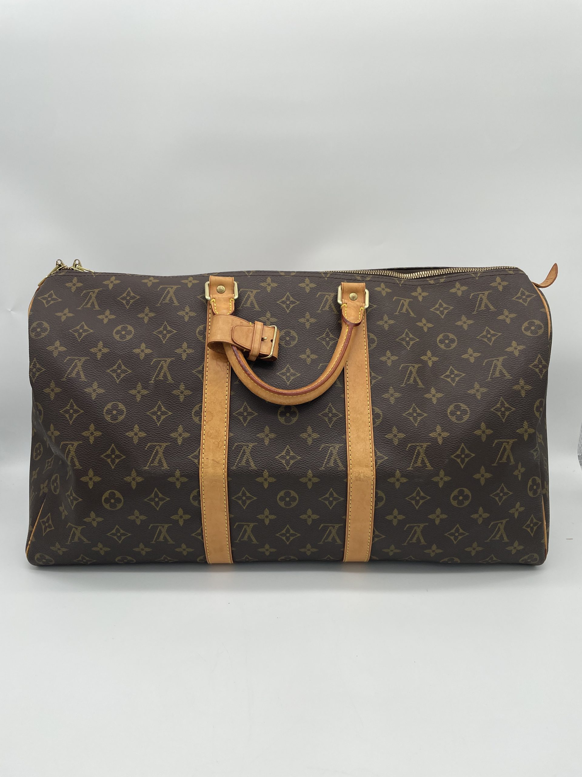Louis Vuitton Keepall Tote in Monogram Ser#FLxx42 -